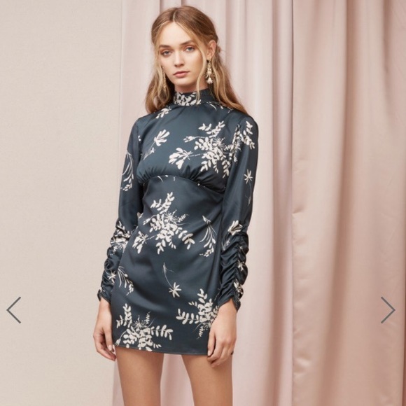 finderskeepers // open back floral mini dress - Picture 2 of 7